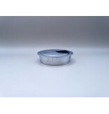 Multi Meubel Kabeldoorvoer metaal rond 50 mm MAT CHROOM.