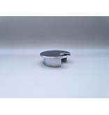 Multi Meubel Kabeldoorvoerdop Rond 35mm METAAL  GLANS CHROOM