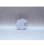 Multi Meubel Kabeldoorvoerdop Rond 35mm METAAL  GLANS CHROOM