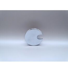 Multi Meubel Kabeldoorvoerdop Rond 35mm METAAL  GLANS CHROOM