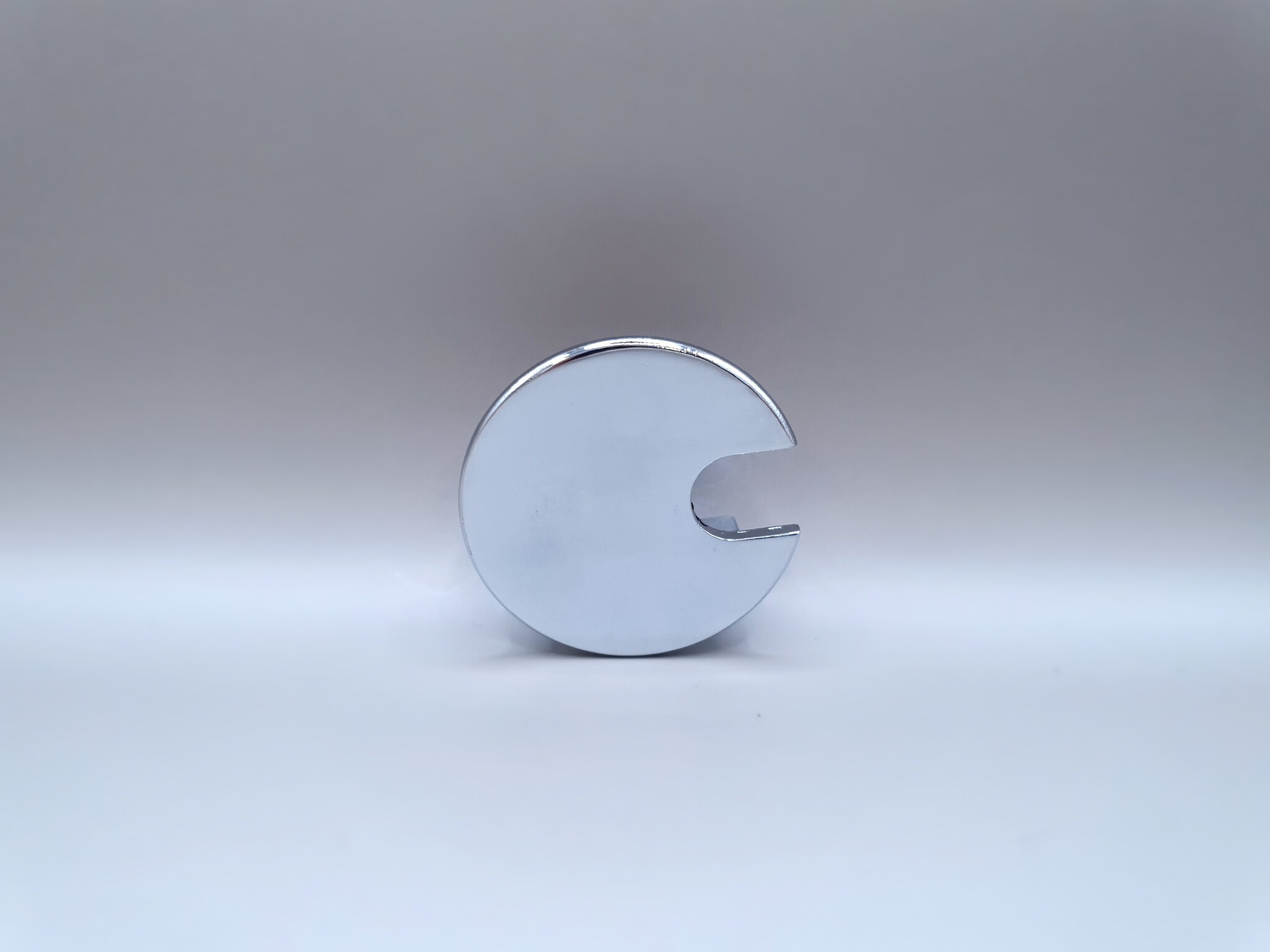 Multi Meubel Kabeldoorvoerdop Rond 35mm METAAL  GLANS CHROOM