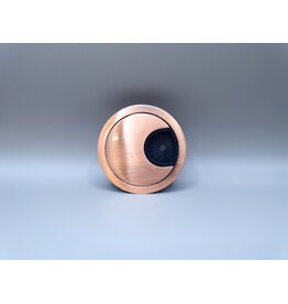 Multi Meubel Kabeldoorvoerdop Rond 50mm METAAL KOPER
