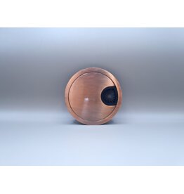 Multi Meubel Kabeldoorvoerdop Rond 80 mm METAAL KOPER