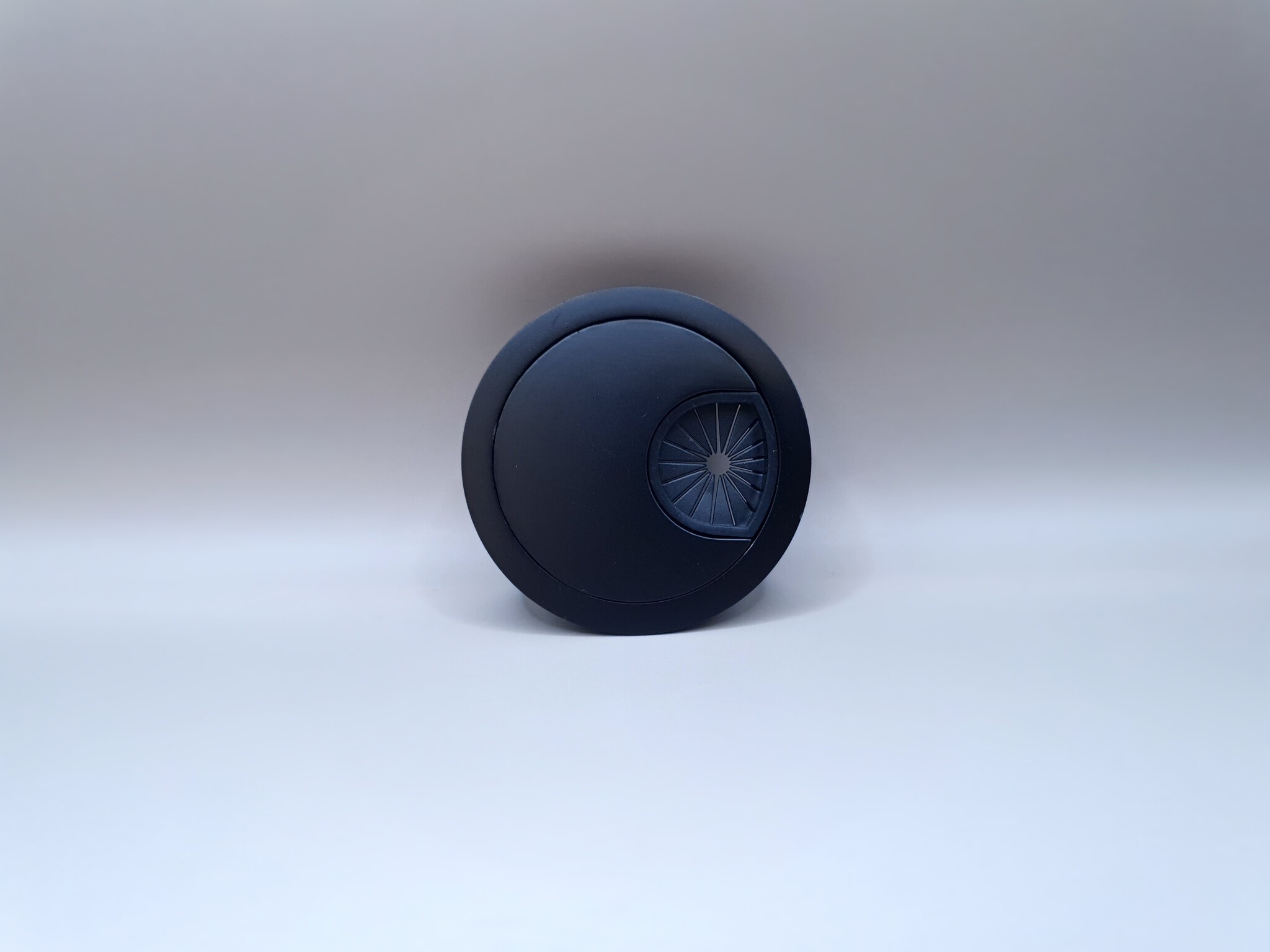 Multi Meubel Kabeldoorvoerdop Rond 50 mm METAAL ZWART