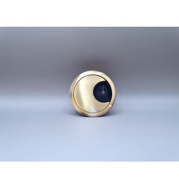 Multi Meubel Kabeldoorvoerdop Rond 50 mm METAAL Messing