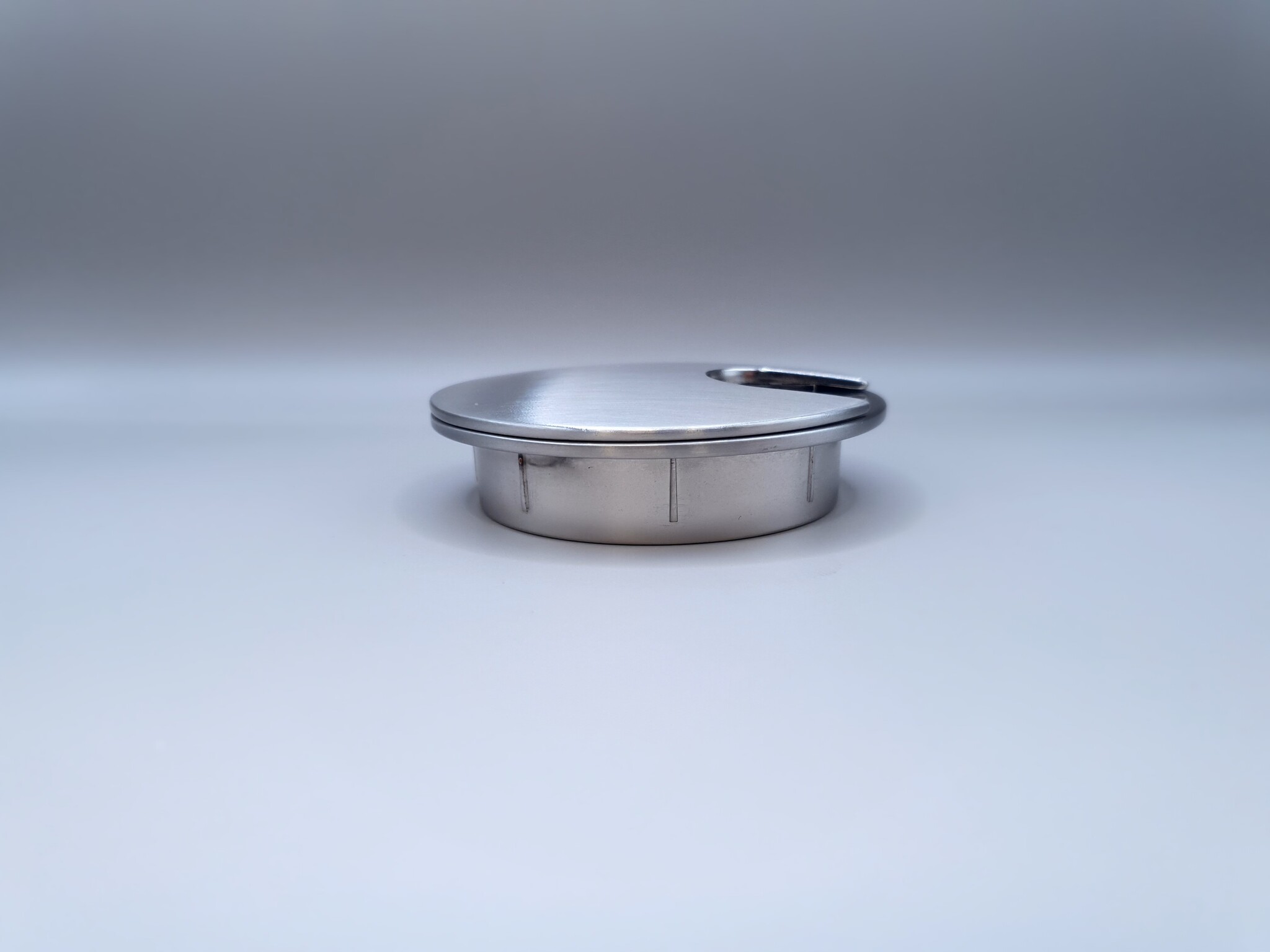 Multi Meubel Metalen kabeldoorvoer RVS Rond 61mm