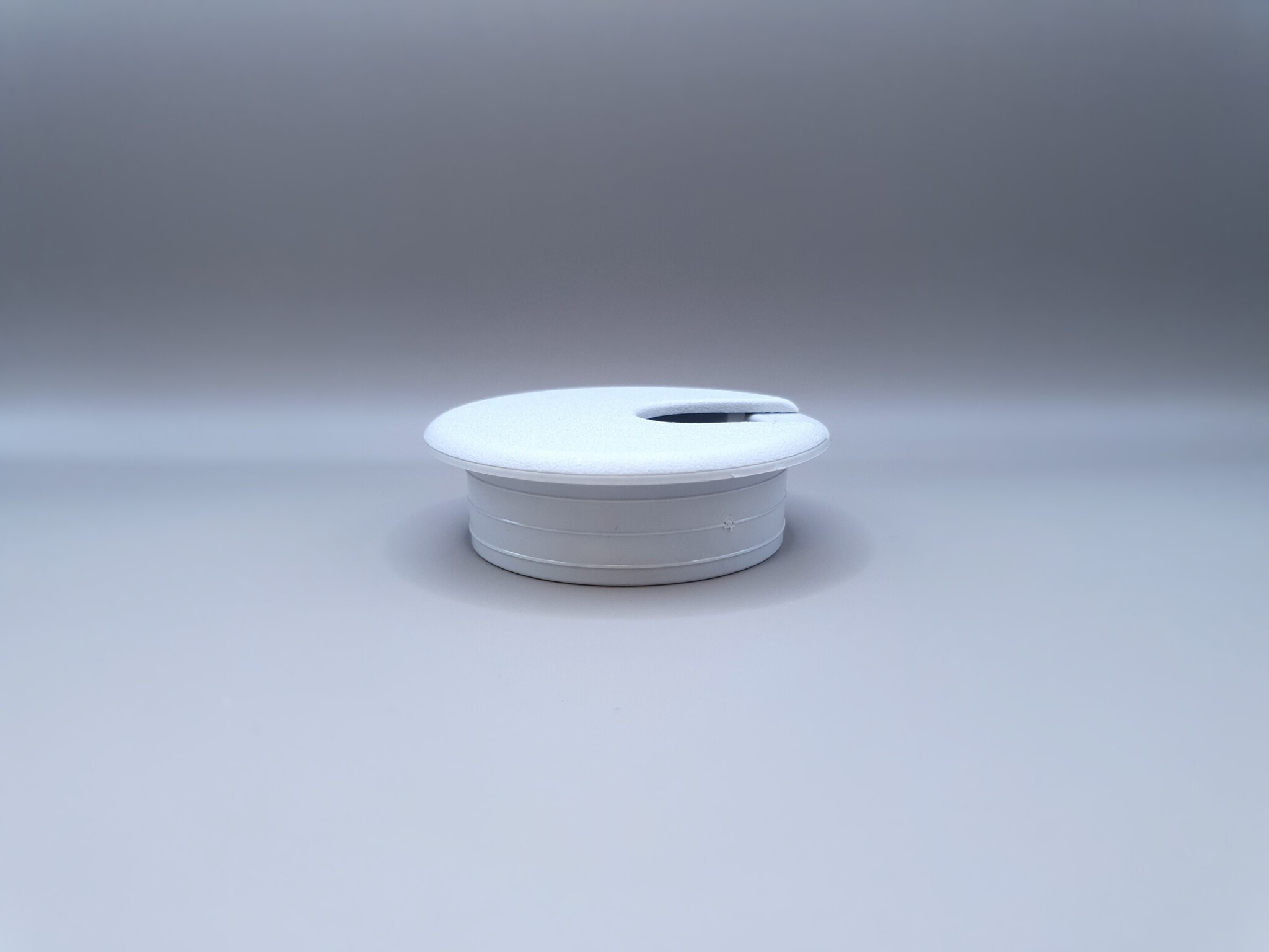 Multi Meubel Kabeldoorvoer dop Kunststof Zwart, Wit of Lichtgrijs  Rond 49