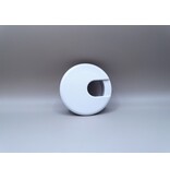 Multi Meubel Kabeldoorvoer dop Kunststof Zwart, Wit of Lichtgrijs  Rond 49