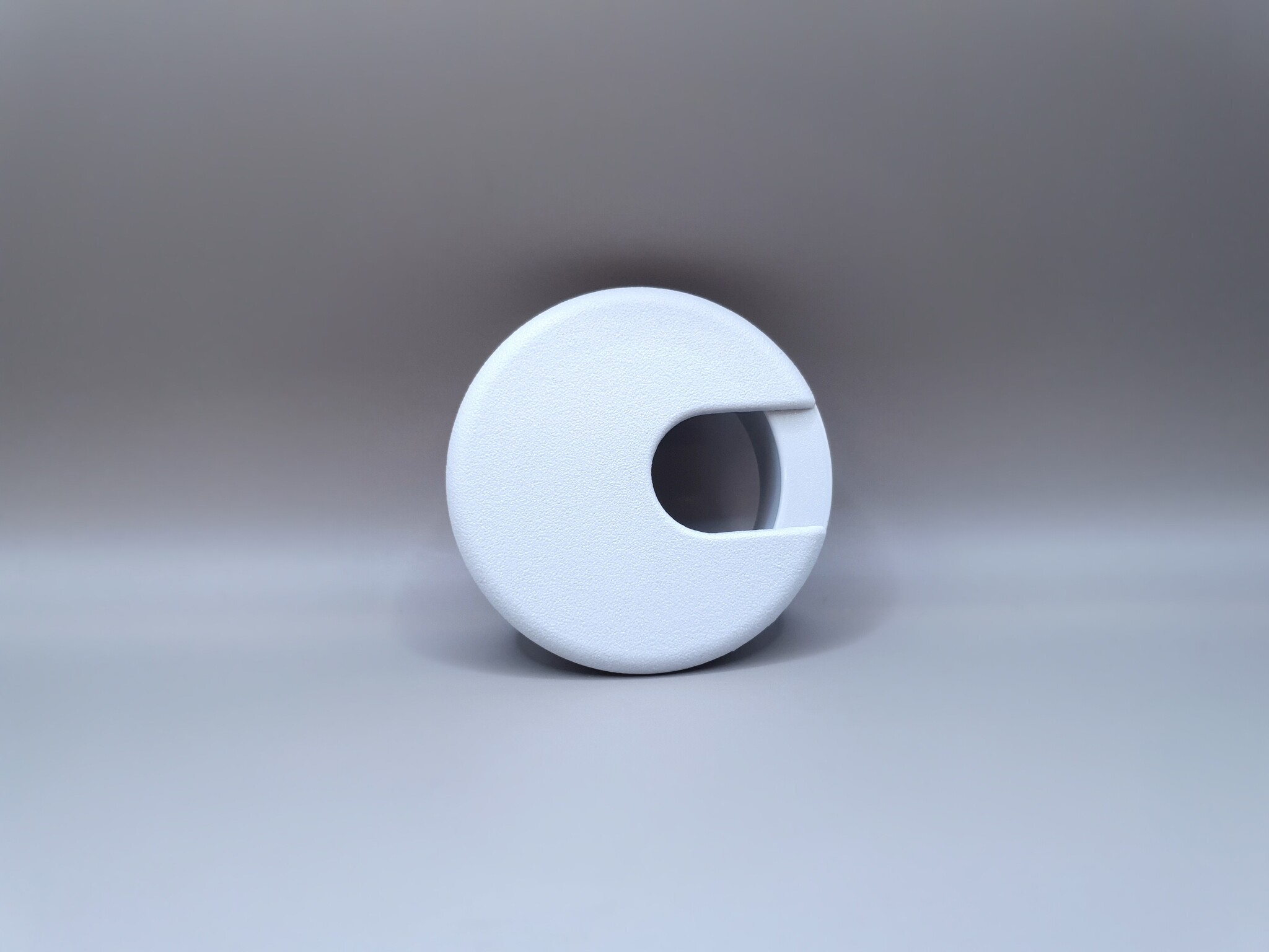 Multi Meubel Kabeldoorvoer dop Kunststof Zwart, Wit of Lichtgrijs  Rond 49