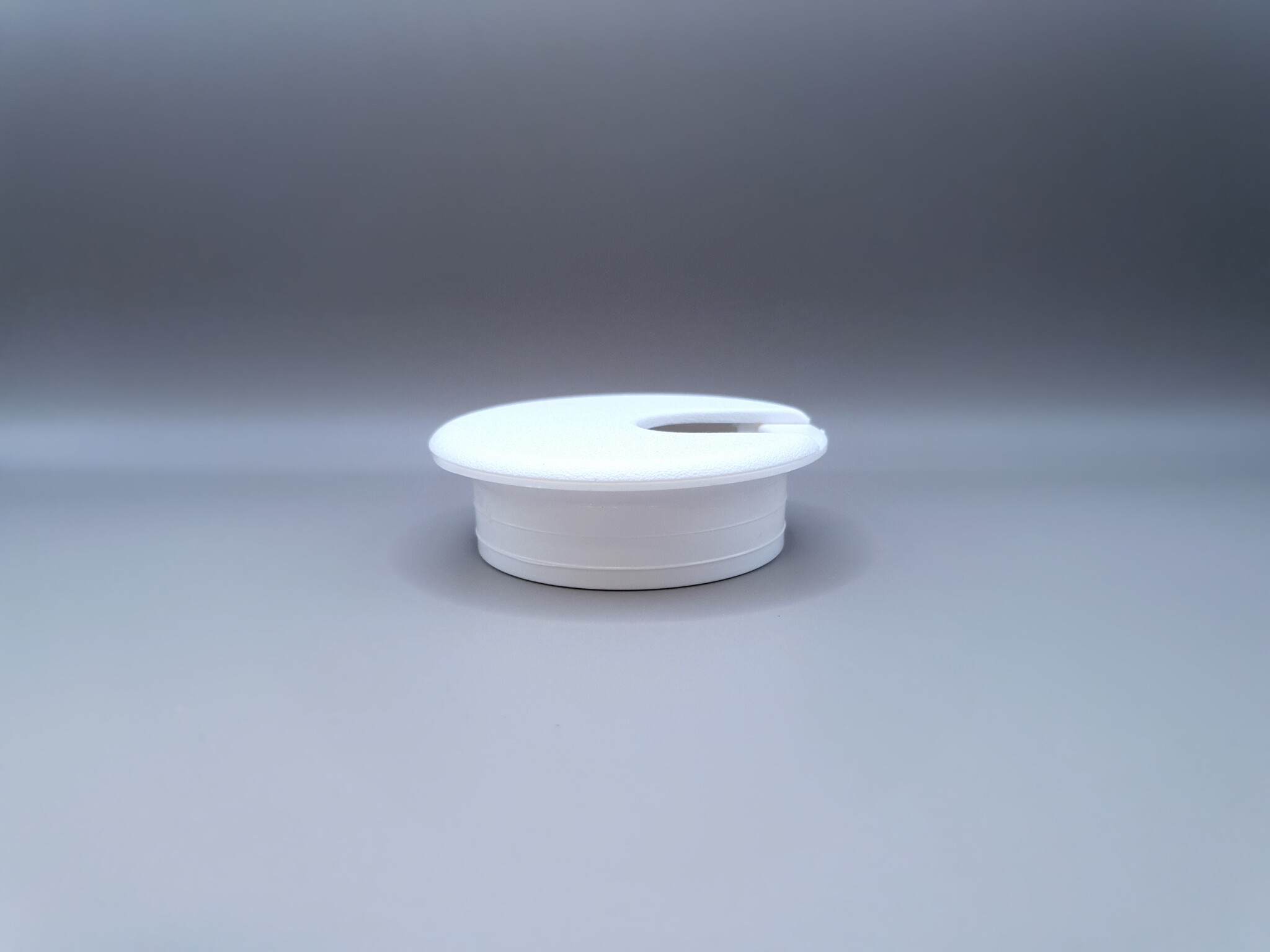 Multi Meubel Kabeldoorvoer dop Kunststof Zwart, Wit of Lichtgrijs  Rond 49