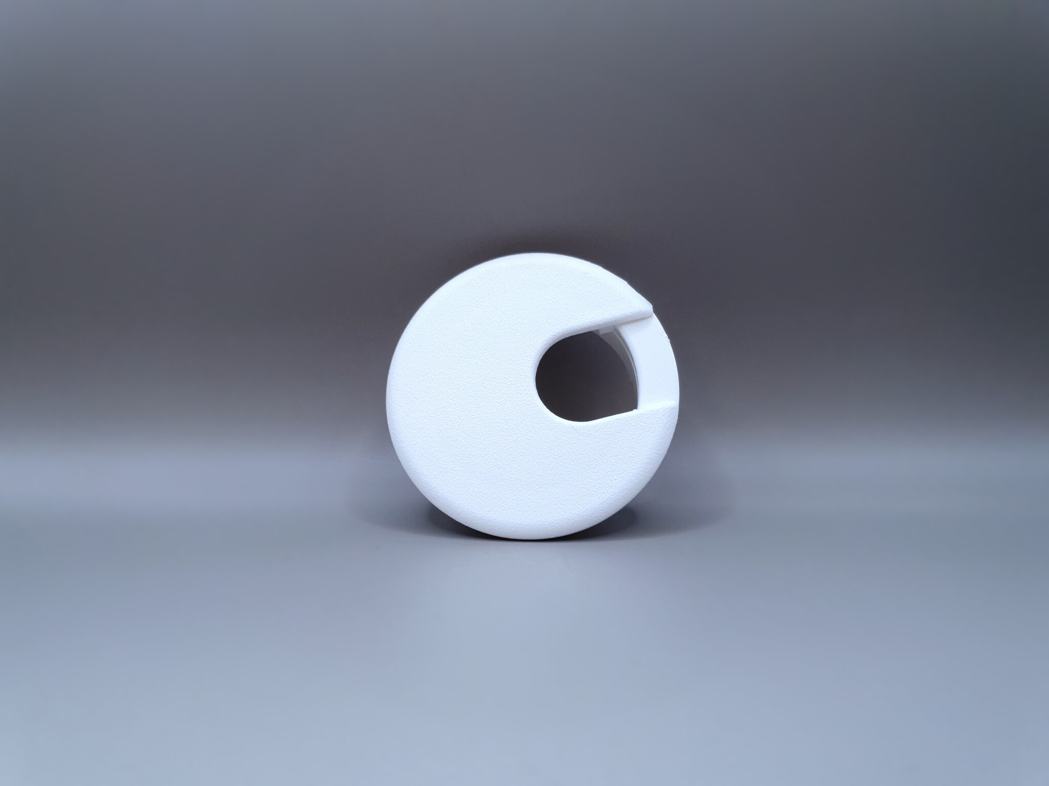 Multi Meubel Kabeldoorvoer dop Kunststof Zwart, Wit of Lichtgrijs  Rond 49