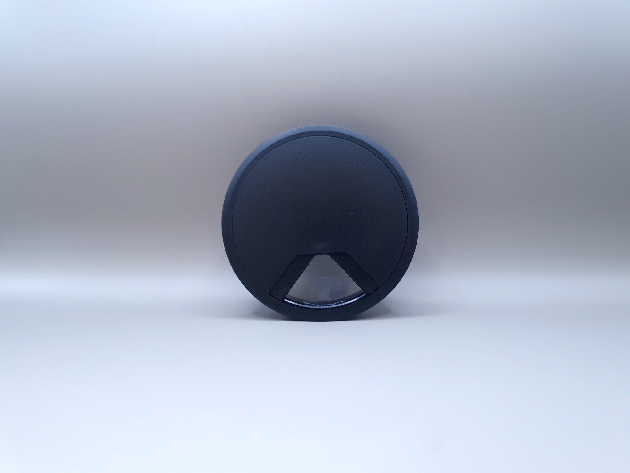 Multi Meubel Kabeldoorvoer dop Kunststof ZWART Rond 80