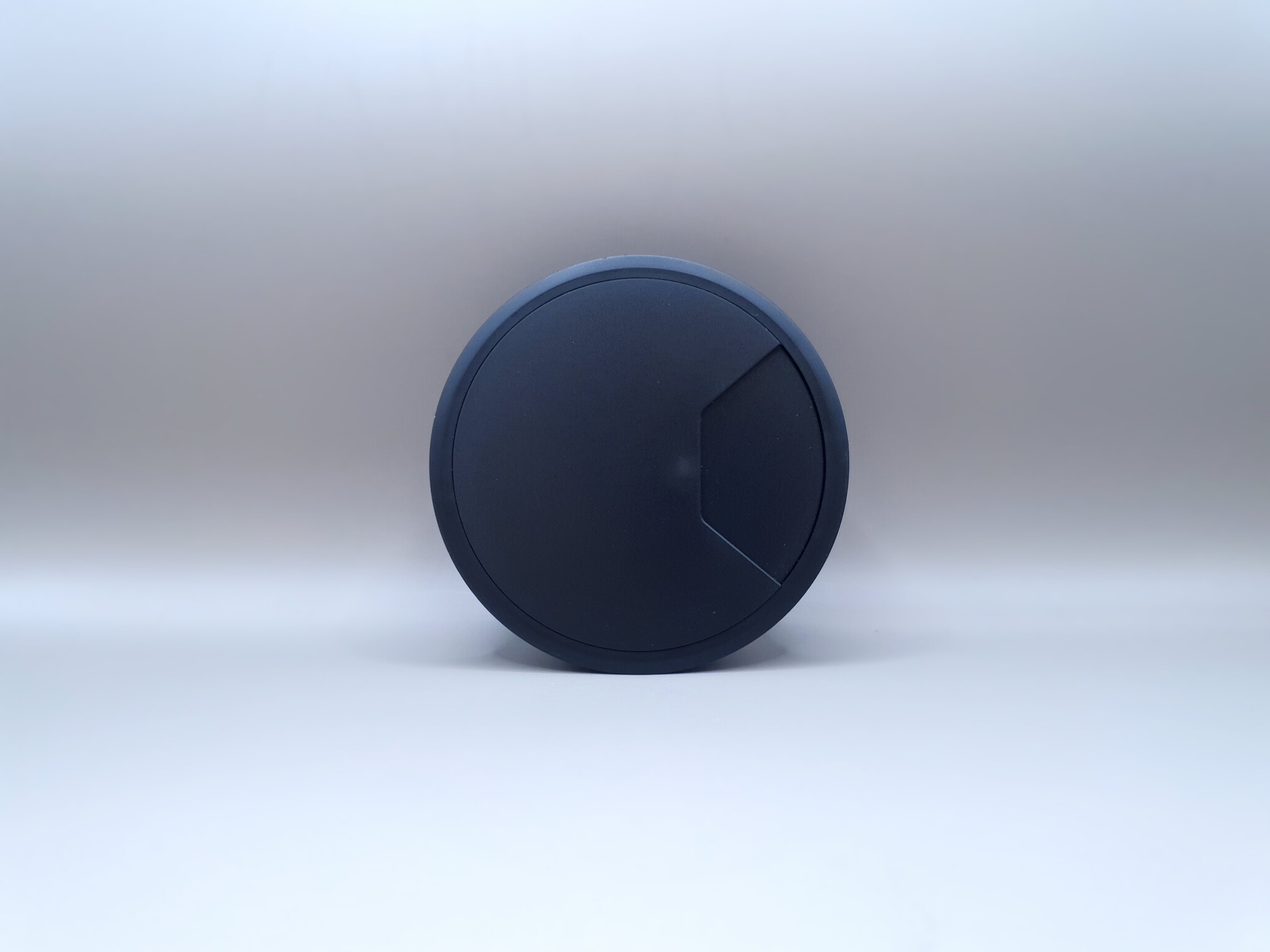 Multi Meubel Kabeldoorvoer dop Kunststof ZWART Rond 80