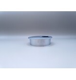 Multi Meubel Kabeldoorvoer rond 60 mm. Aluminium optisch, uitlopend model