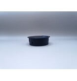 Multi Meubel Kabeldoorvoer Metaal rond 60  MAT Zwart