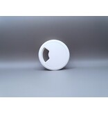 Multi Meubel Kabeldoorvoer dop Kunststof WIT Rond 60