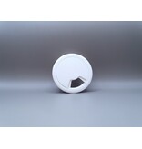 Multi Meubel Kabeldoorvoer dop Kunststof WIT Rond 60