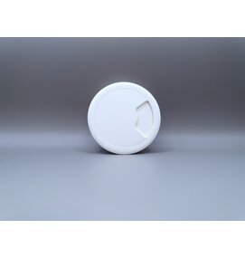 Multi Meubel Kabeldoorvoer dop Kunststof WIT Rond 60 - Multi Meubel