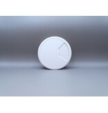 Multi Meubel Kabeldoorvoer dop Kunststof WIT Rond 80