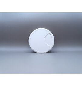 Multi Meubel Kabeldoorvoer dop Kunststof WIT Rond 80 - Multi Meubel