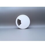 Multi Meubel Kabeldoorvoer dop Kunststof WIT Rond 80