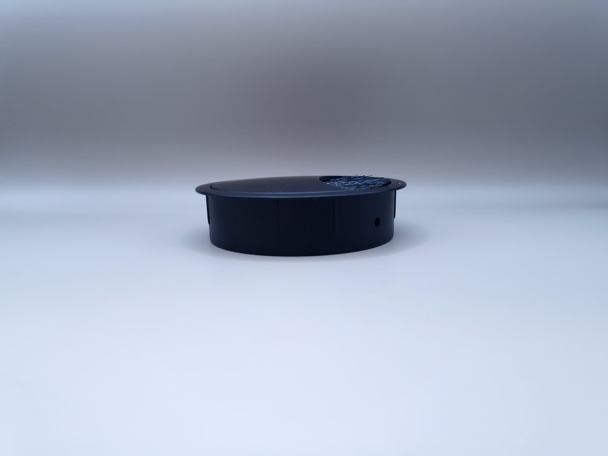 Multi Meubel Kabeldoorvoer Metaal rond 80 ZWART