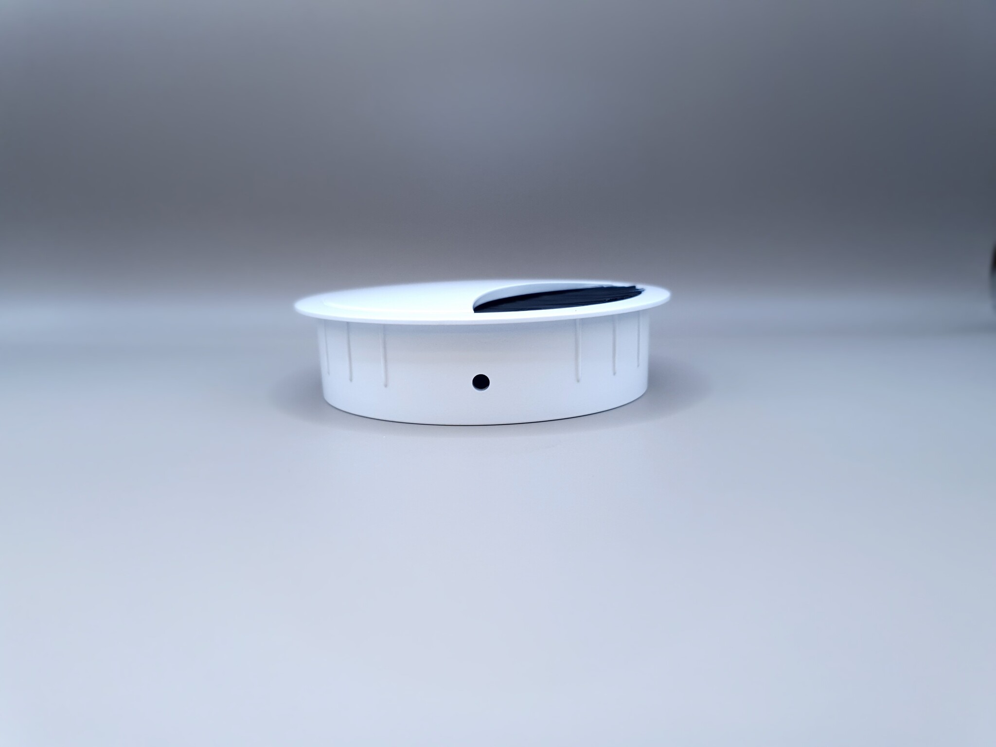 Multi Meubel Kabeldoorvoer Metaal rond 80 WIT