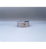 Multi Meubel Kabeldoorvoer RVS ROND 60 mm 2 delig in RVS met een borstelafsluiting