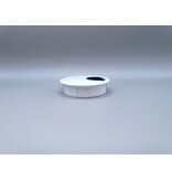 Multi Meubel Kabeldoorvoerdop METAAL kleur WIT Rond 50 met RUBBER