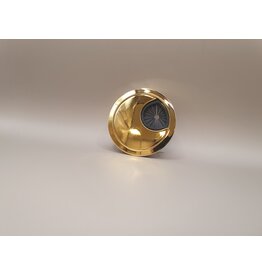 Multi Meubel Kabeldoorvoerdop METAAL kleur GLANS GOUD Rond 50 met RUBBER