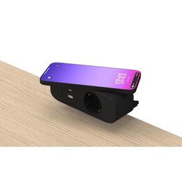 FELLOWES Power Desk Up 3.0  USB A/C en draadloos