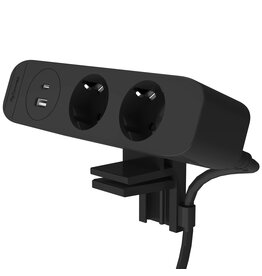 FELLOWES Power Desk Up 3.0  USB 2x stroom -  1x USB A + 1x USB C Charger 30Watt