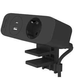 FELLOWES Power Desk Up 3.0  USB 1x stroom -  1x USB A + 1x USB C Charger 30Watt