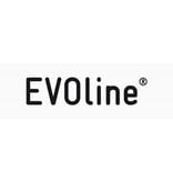 EVOLINE Evoline Square 80 1xstroom 1x USB charger ZWART