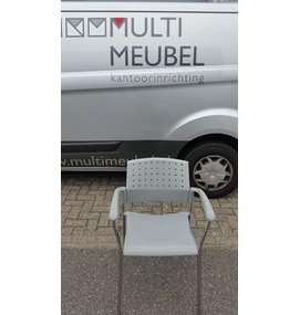 Multi Meubel Kerkzaalstoel A90 Lichtgrijs - Magazijn / Showroom uitverkoop