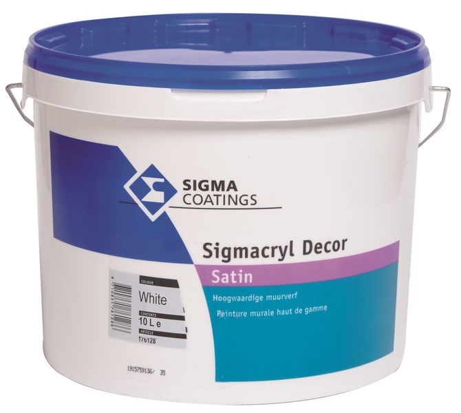 Sigma Sigma Sigmacryl Decor Satin - White