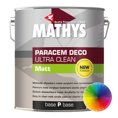 Mathys Mathys Paracem Deco Ultra Clean Matt - Wit