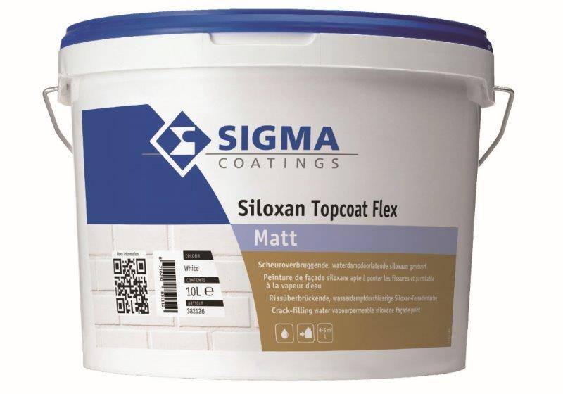 Sigma Sigma Siloxan Topcoat Flex Matt White