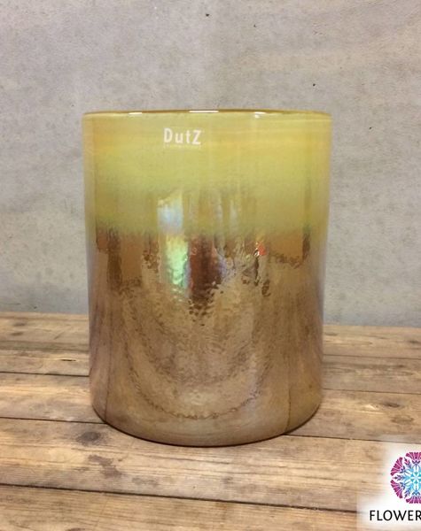 DutZ Cilinder iris gold vazen