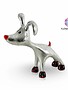 Niloc Pagen Stretching Dog Billie Silver