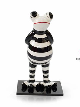 Niloc Pagen Standing Frog Black White