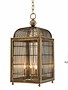 Eichholtz Bird cage lamp brass