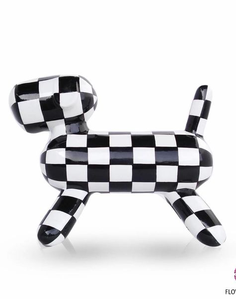 Mia Coppola Black White Dog Tuby