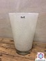 DutZ Vase conic bubble white