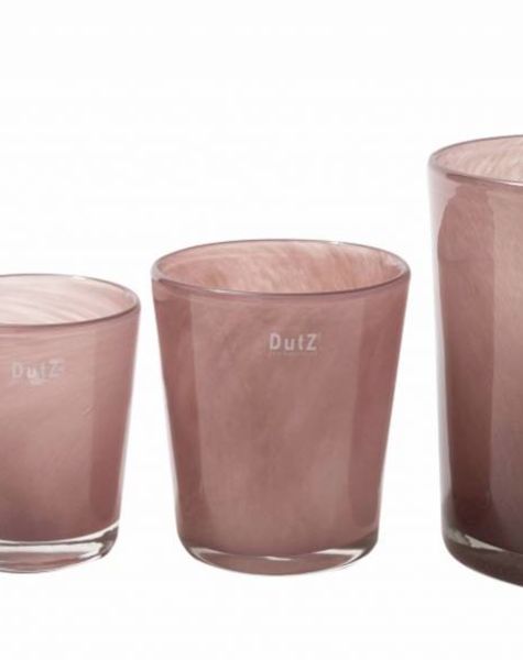 DutZ Conic aubergine vases