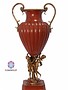 Antique vase red