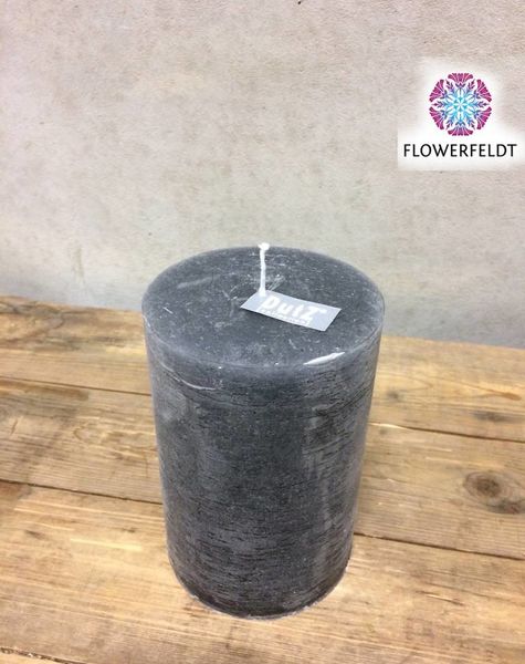 DutZ Candle rustic grey 15 cm