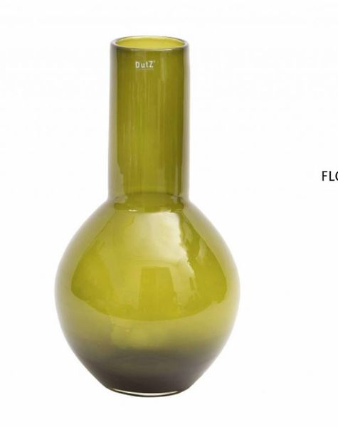 DutZ Ball body vase olive  - H 52 cm