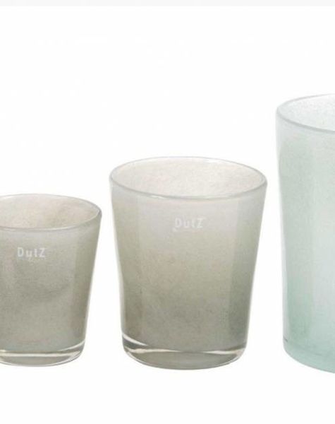 DutZ Conic soft grey vases
