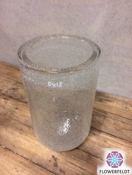 DutZ Vase Thick clear bubbles